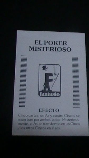 POKER  MYSTERY (Fantásio)