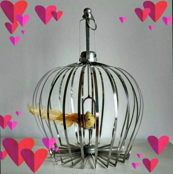 BIRD  CAGE  -  GAIOLA  (PIDAL) - Pequena