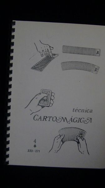 TÉCNICA  CARTOMAGICA ( 4 VOLUMES - COMPLETO)