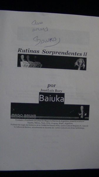 RUTINAS  SURPRENDENTES (BAIUKA) - PORTUGAL) AMARJ