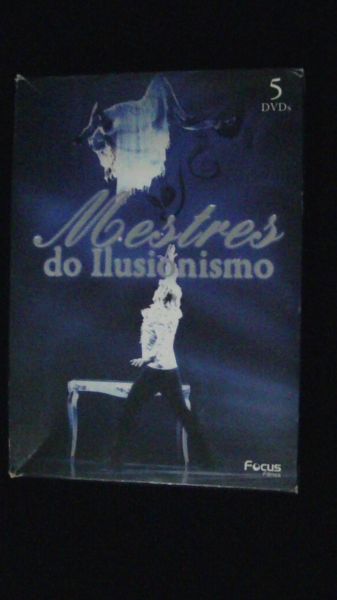 MESTRES  DO  ILUSIONISMO ( 5 DVD's)