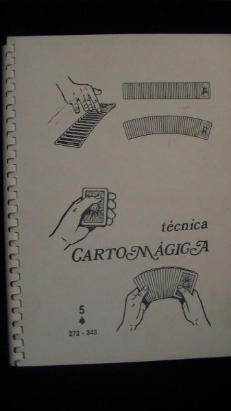 TÉCNICA  CARTOMAGICA ( 4 VOLUMES - COMPLETO)