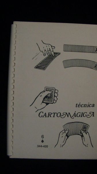 TÉCNICA  CARTOMAGICA ( 4 VOLUMES - COMPLETO)