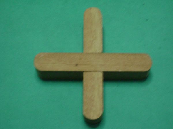 WOODEN  CROSS  PUZZLE