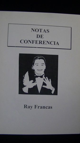 RAY  FRANCAS  (AMARJ) - NOTAS DE CONFERENCIA