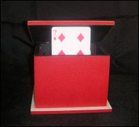 RISING  CARD  BOX  (Metal)